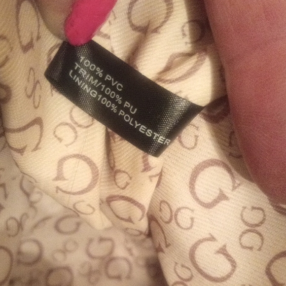 GUESS Charcoal Satchel Bag NWOT - Picture 3 of 13